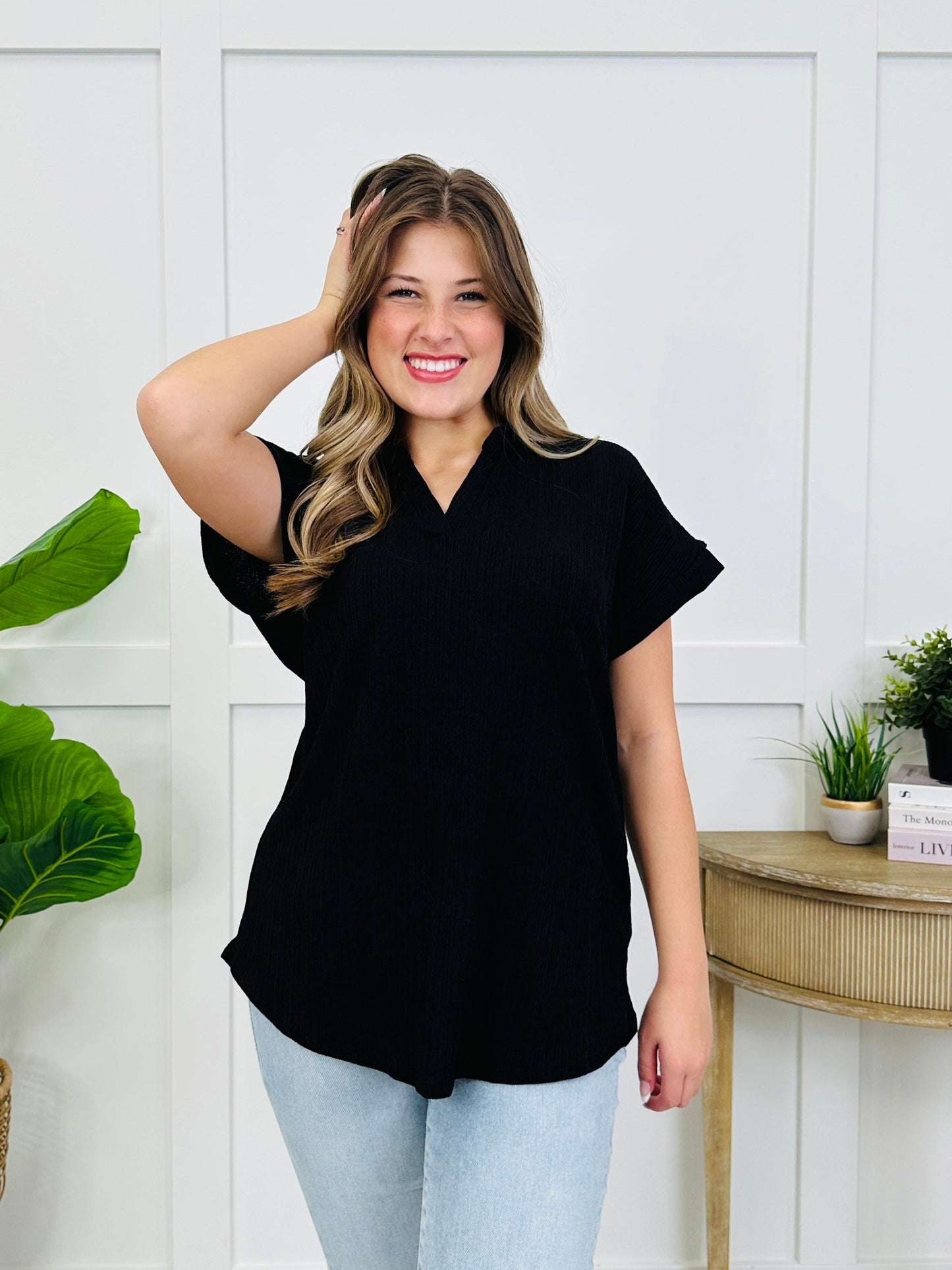 Laidback Looks Top In Multiple Colors