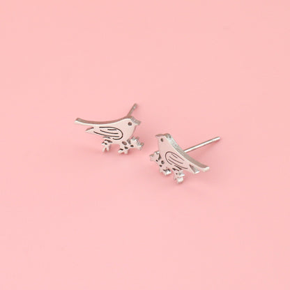 Birds of a Feather Stud Earrings