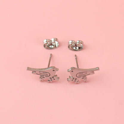 Birds of a Feather Stud Earrings