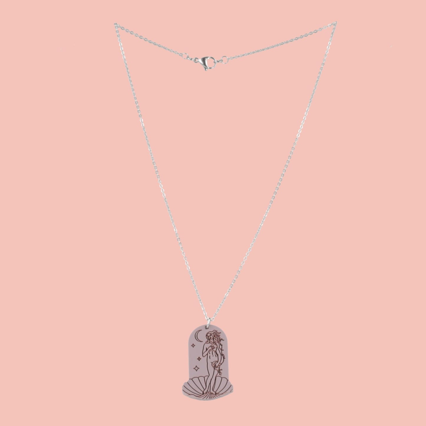 Birth of Venus Arch Necklace - Lavender