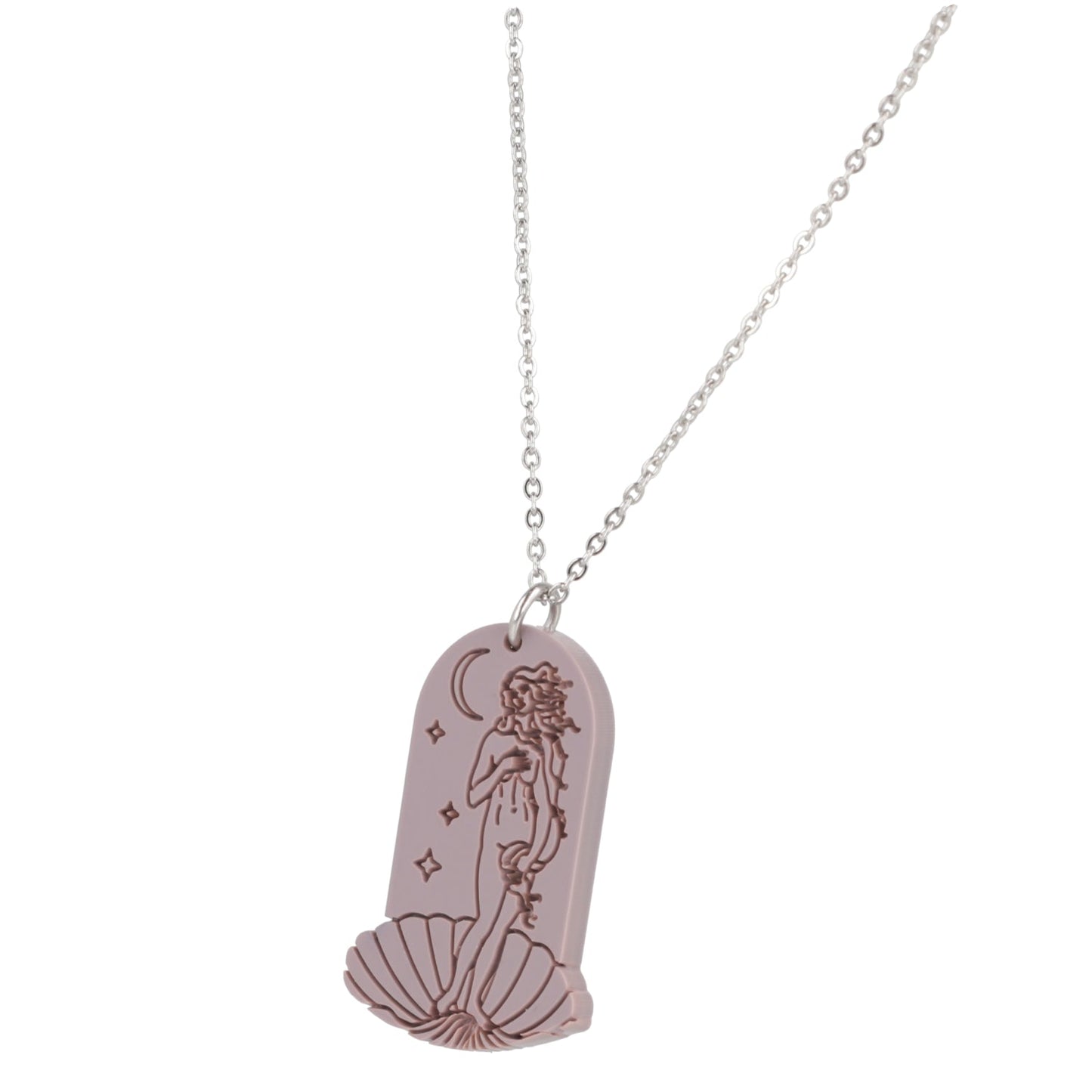 Birth of Venus Arch Necklace - Lavender