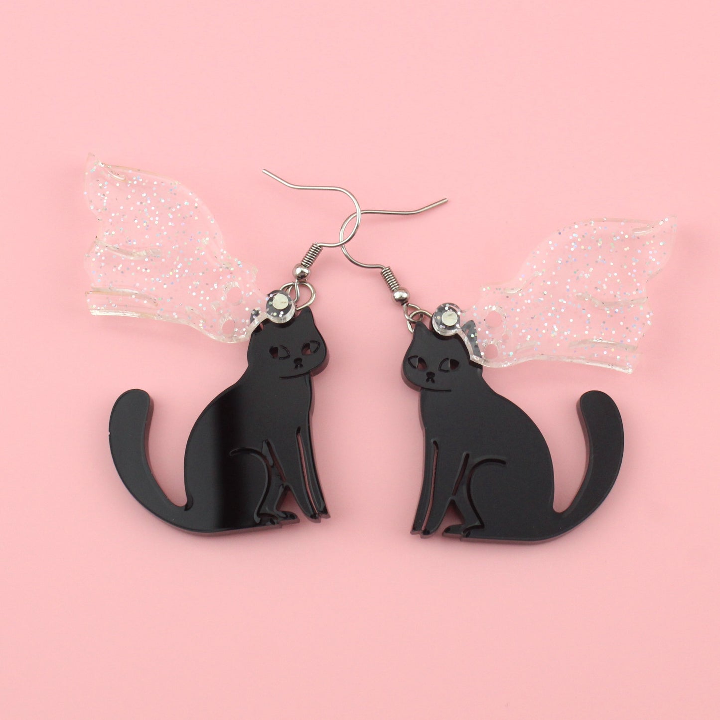 Black Purranormal Cativity Earrings