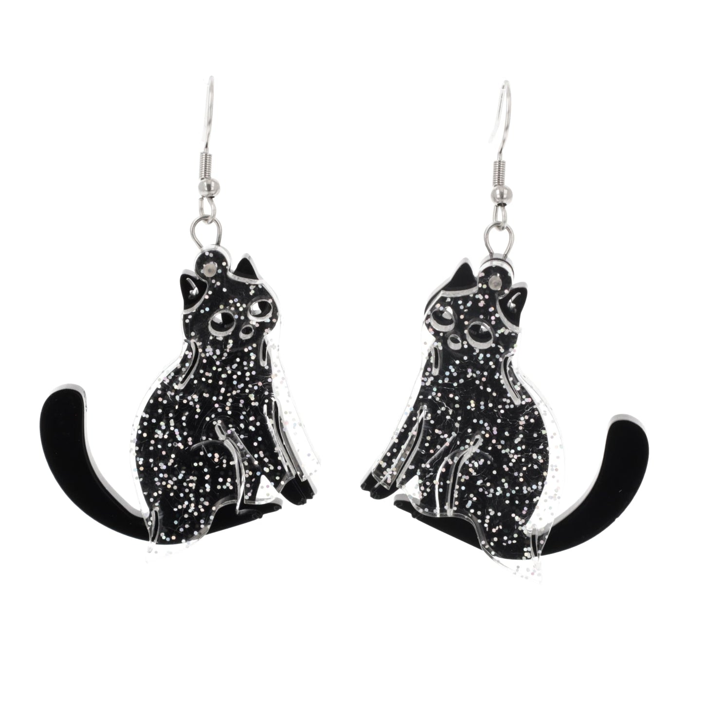 Black Purranormal Cativity Earrings