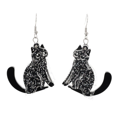 Black Purranormal Cativity Earrings