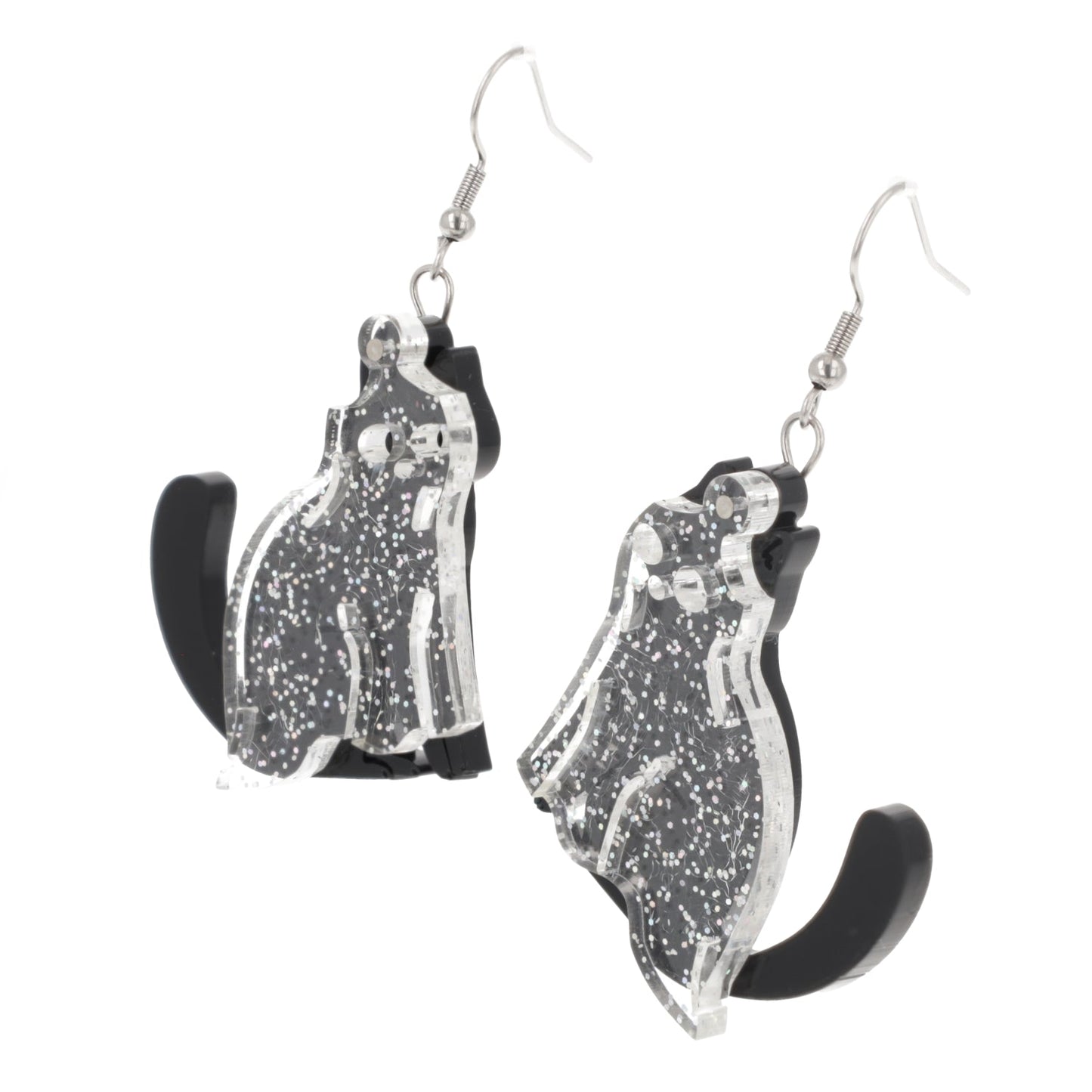 Black Purranormal Cativity Earrings