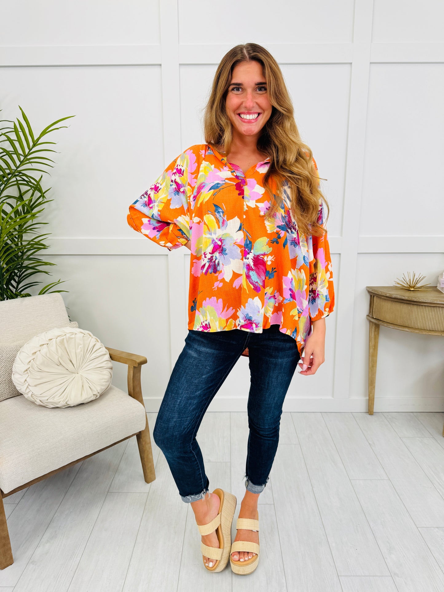 Sunset Garden Top