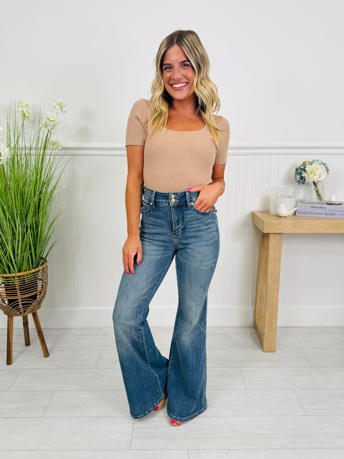 Judy Blue Flare To Remember Tummy Control Flare Jeans