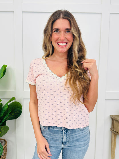 The Soft Contrast Top In Multiple Colors