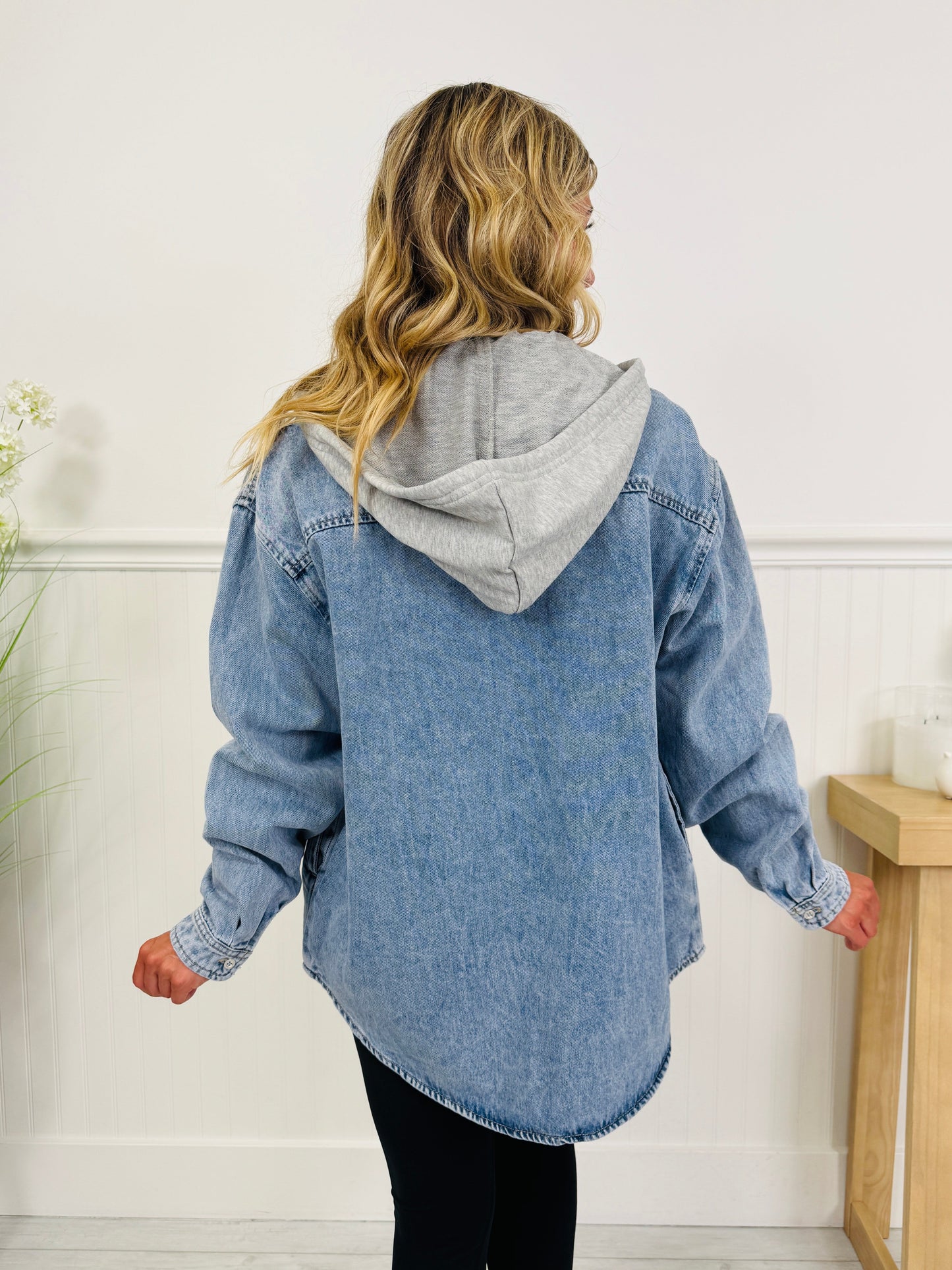Hood Required Denim Jacket