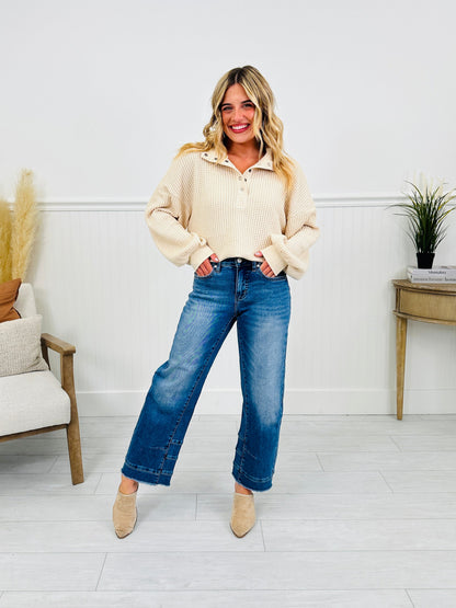 Be Basic Barrel Jeans with Tummy Control