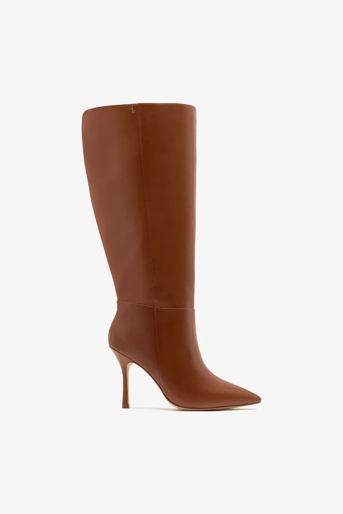 Kate Wide Boot Caramel Leather