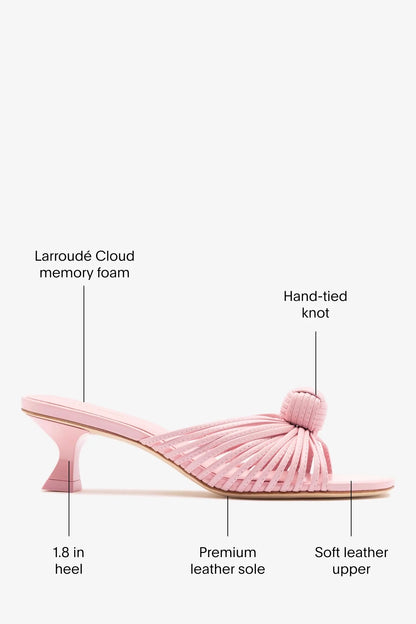 Valerie Mule Tulip Leather