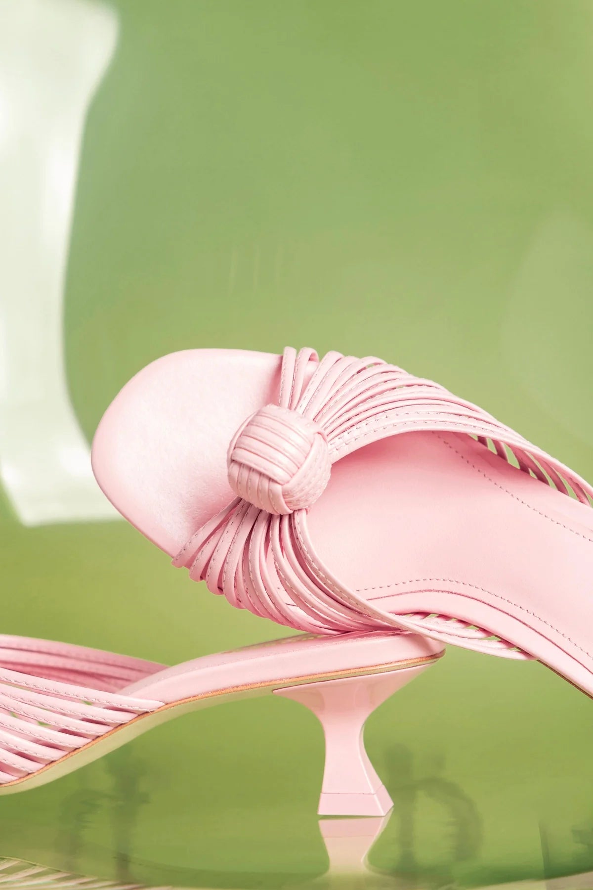 Valerie Mule Tulip Leather
