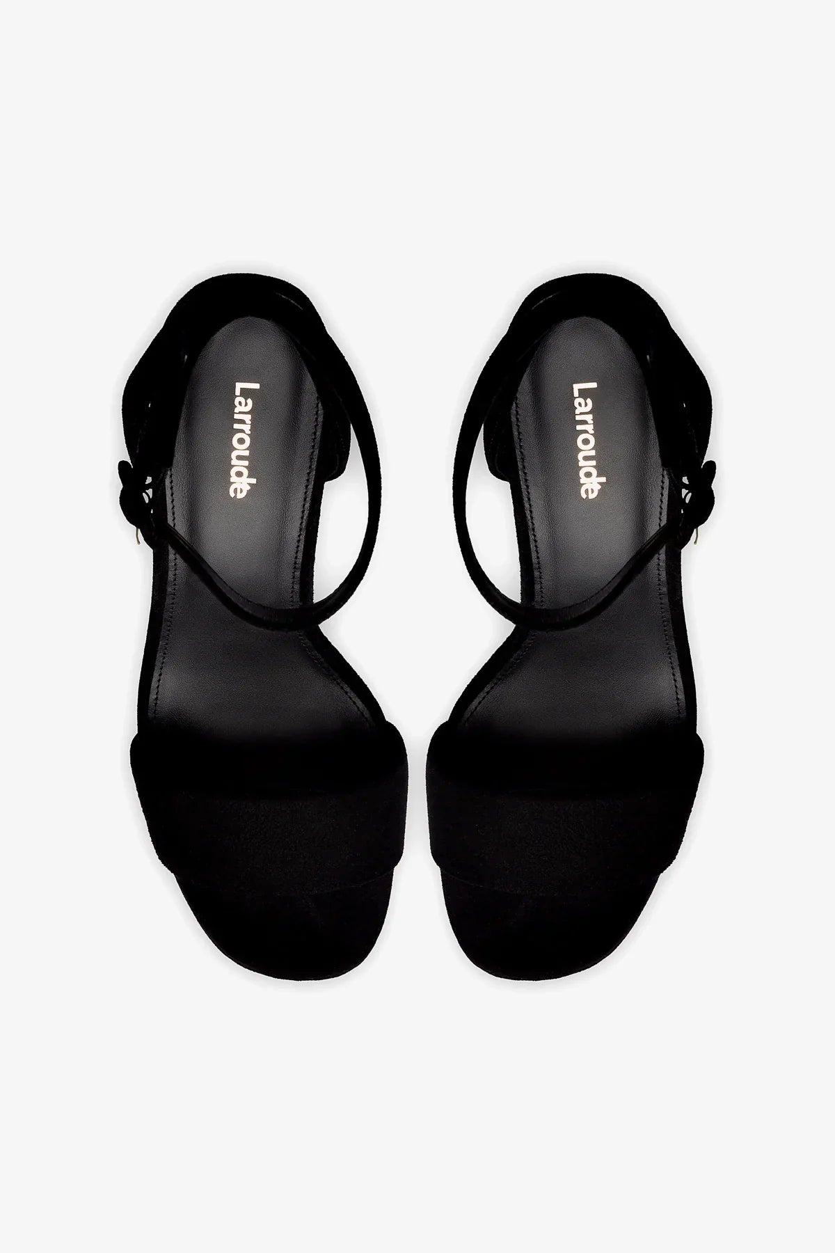 Dolly Sandal In Black Suede