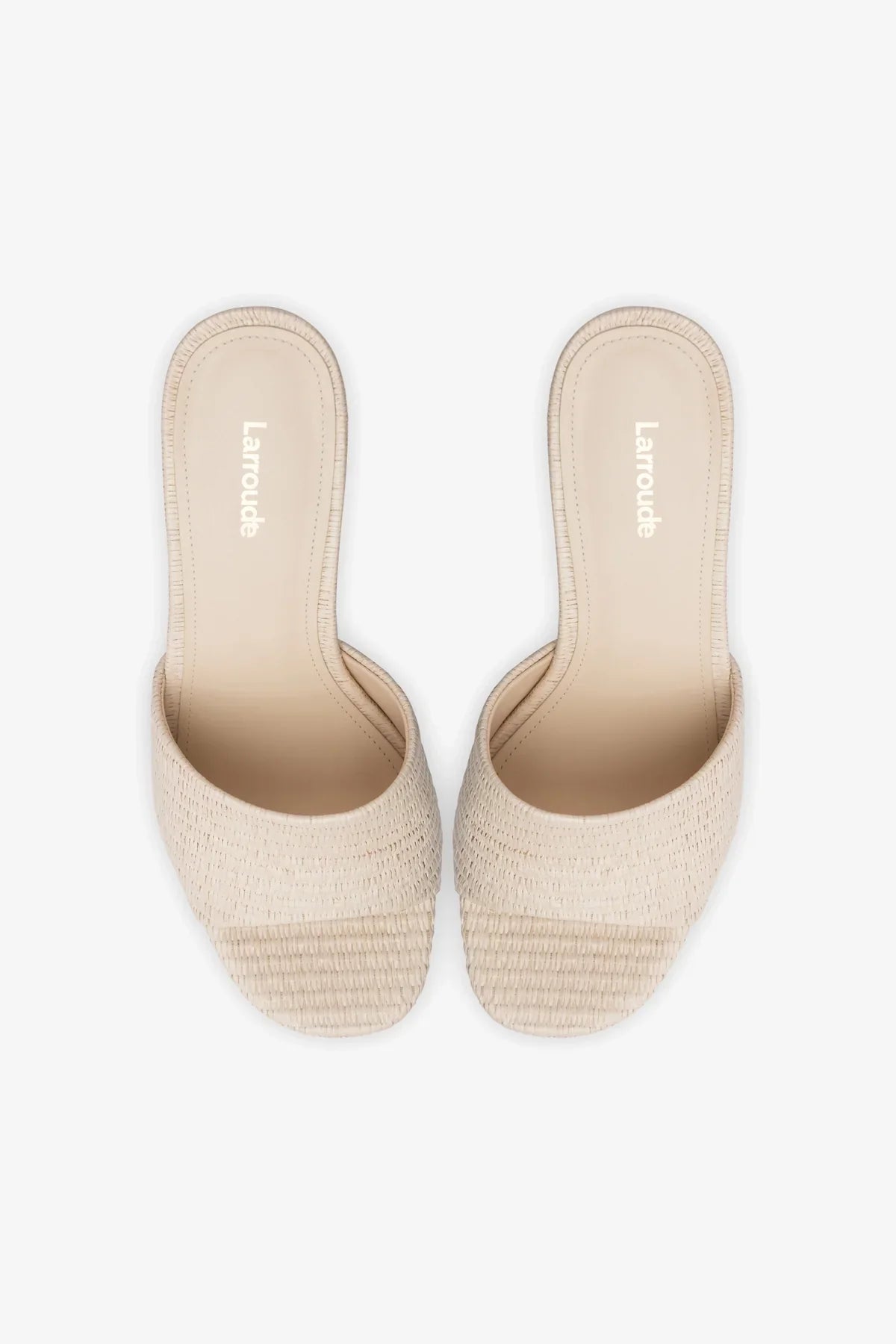 Dolly Mule In Natural Raffia