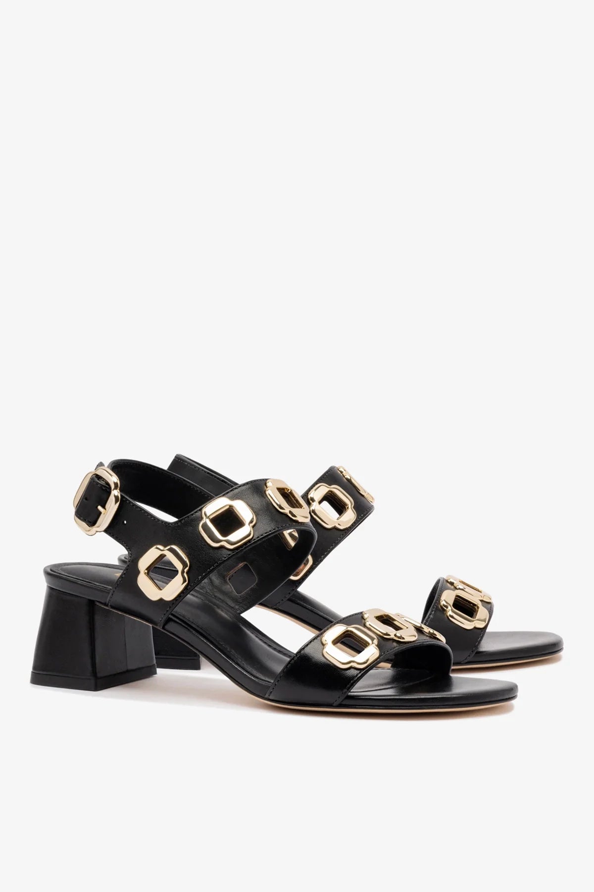 Milan Sandal In Black Leather