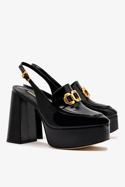 Harrington Loafer Hi In Black Box Leather