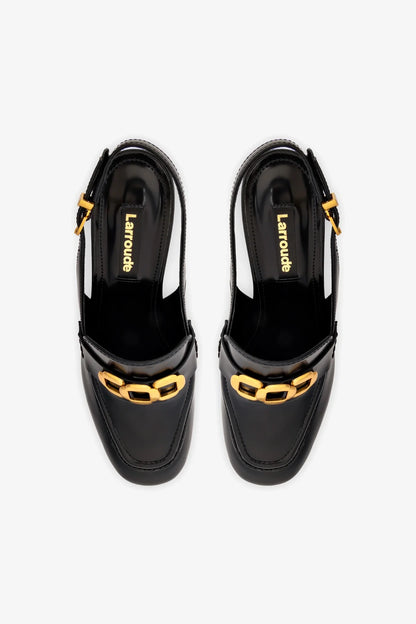 Harrington Loafer Hi In Black Box Leather