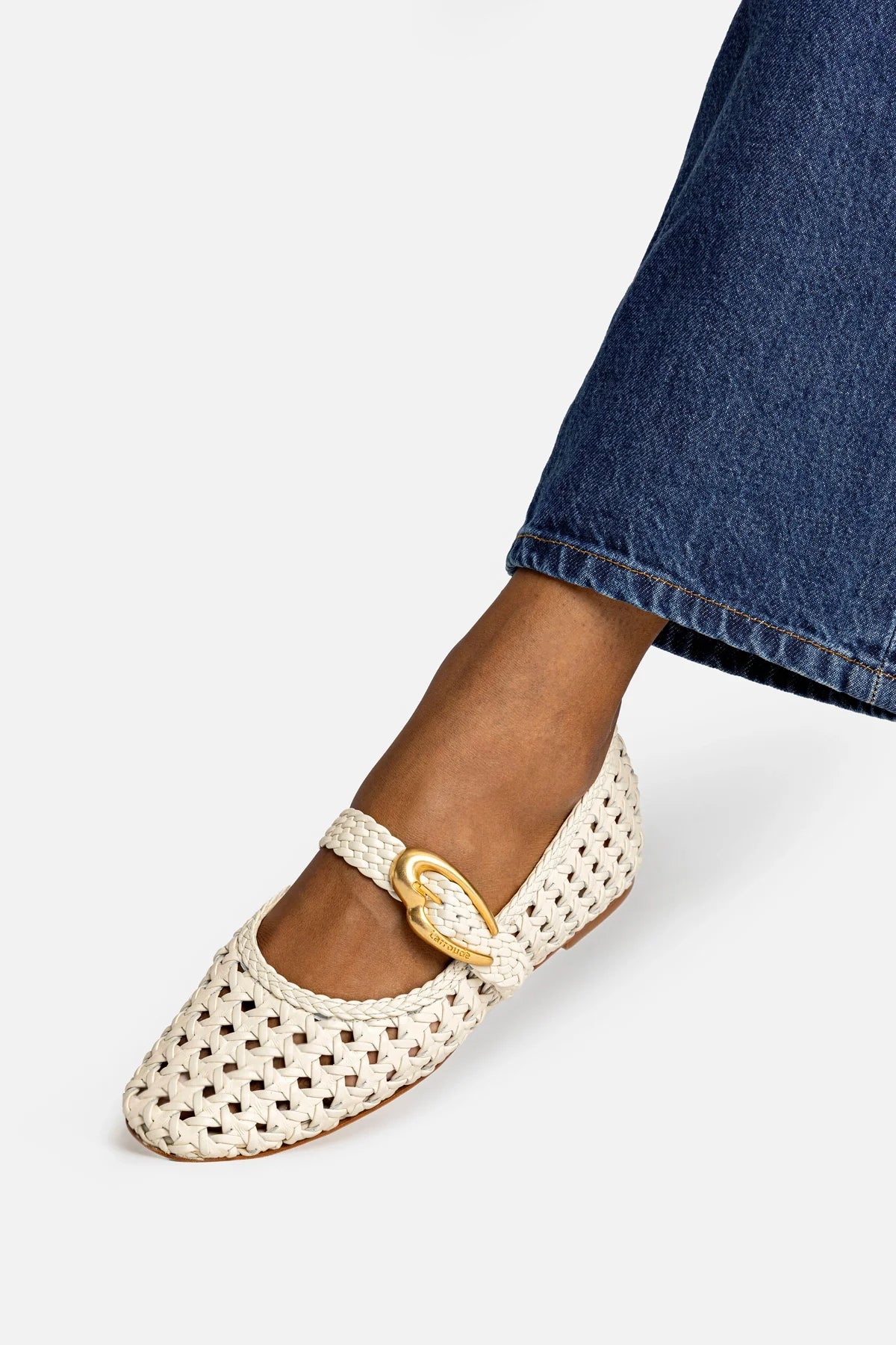 Verona New Macrame In Ivory Leather