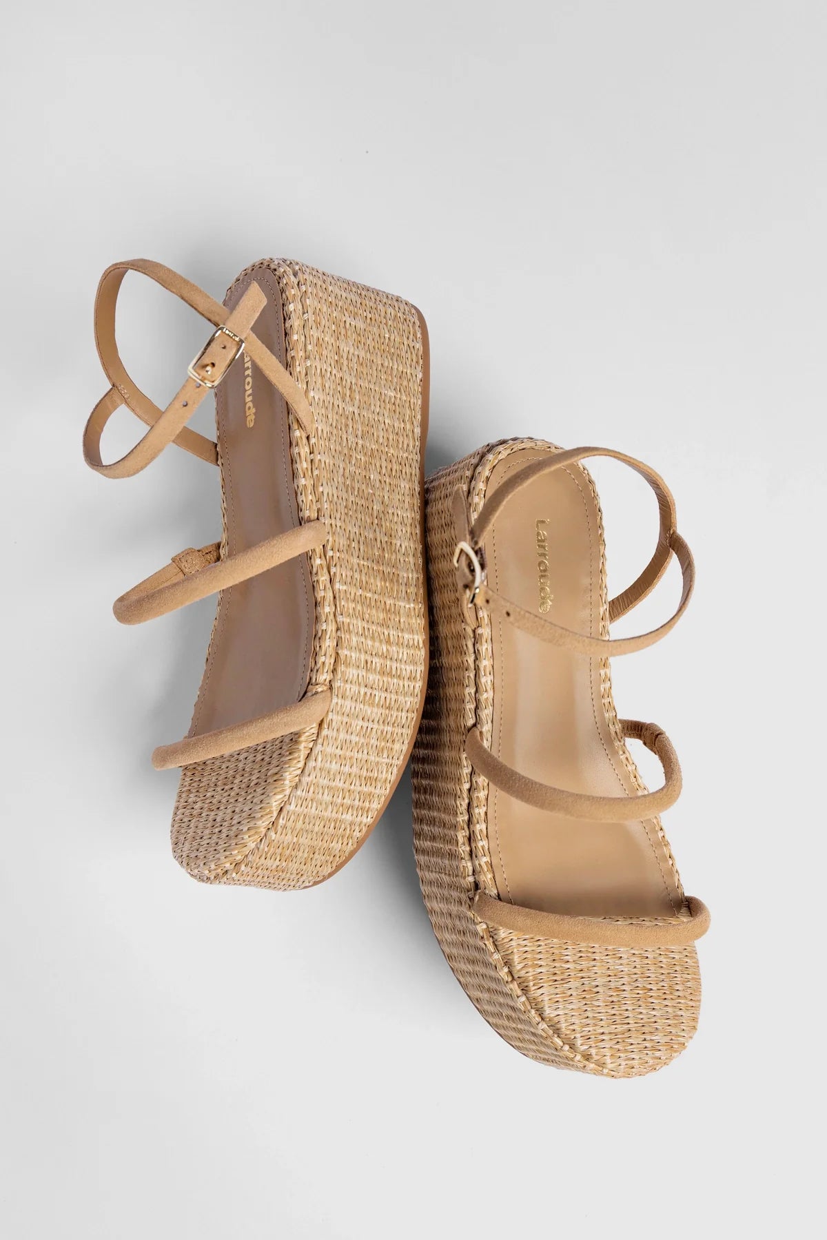 Gio Flatform Peanut Suede