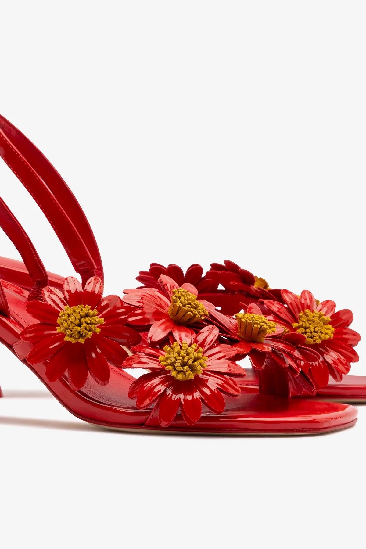 Fiore Sandal Scarlet Patent Leather