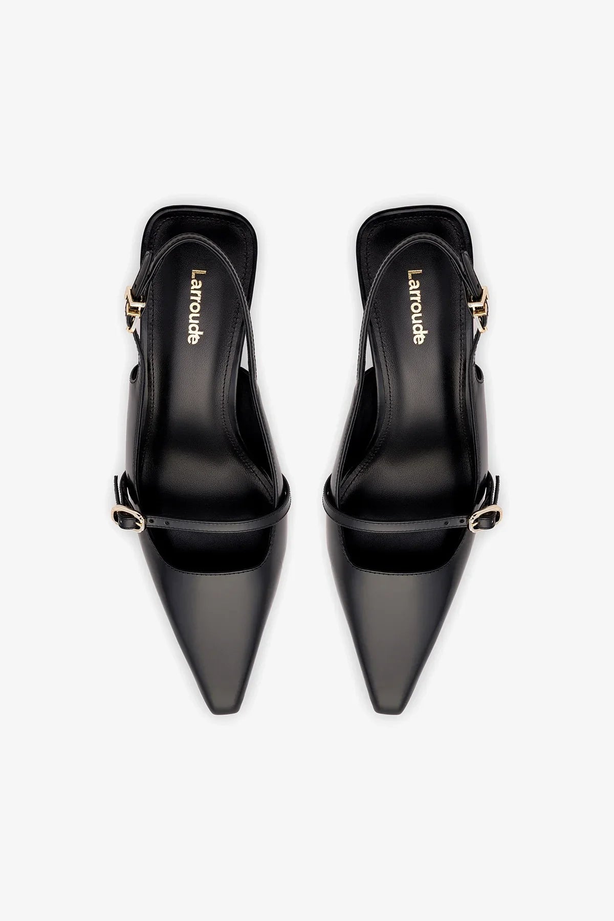 Ines Pump In Black Leather