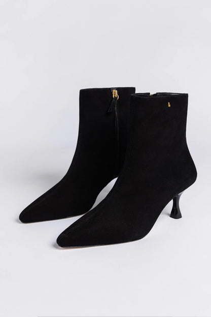 Ines Boot Black Suede