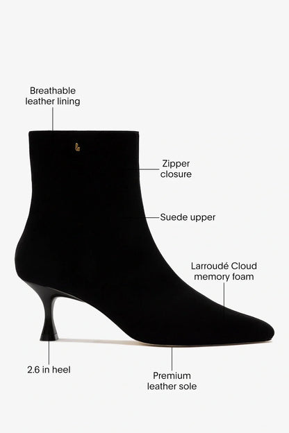 Ines Boot Black Suede