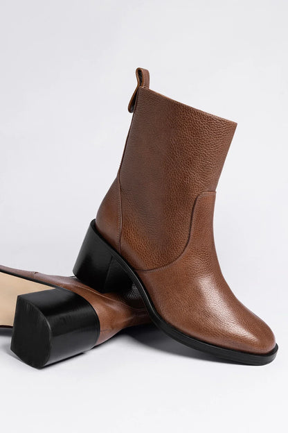 Mini Ricky Boot Burnt Umber Leather
