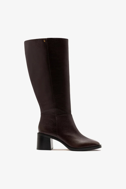 Ricky Wide Boot Brown Leather