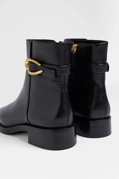 Anne Verona Low Boot Black Leather