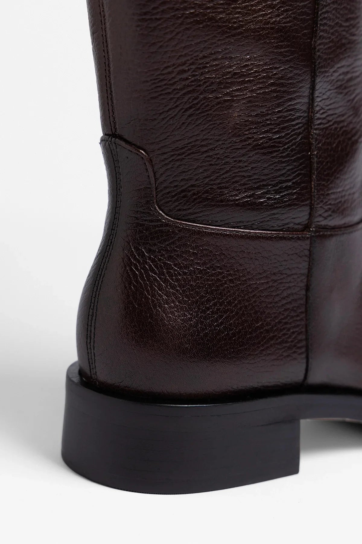 Anne Wide Brown Leather