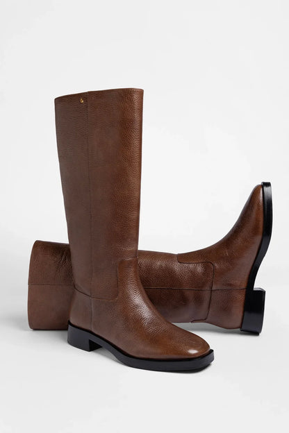 Anne Boot Burnt Umber Leather