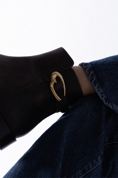 Anne Verona Low Boot Brown Leather