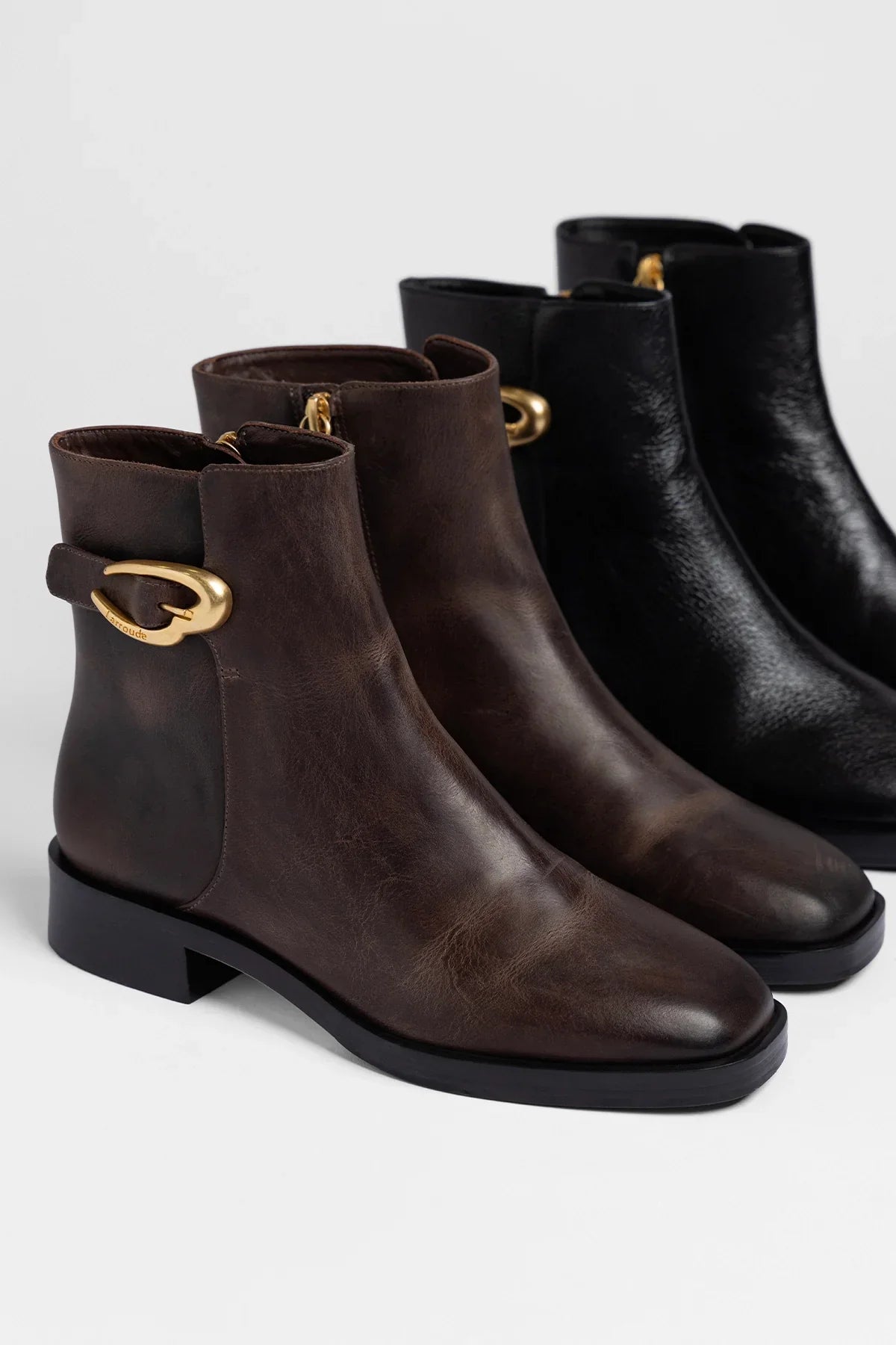 Anne Verona Low Boot Brown Leather