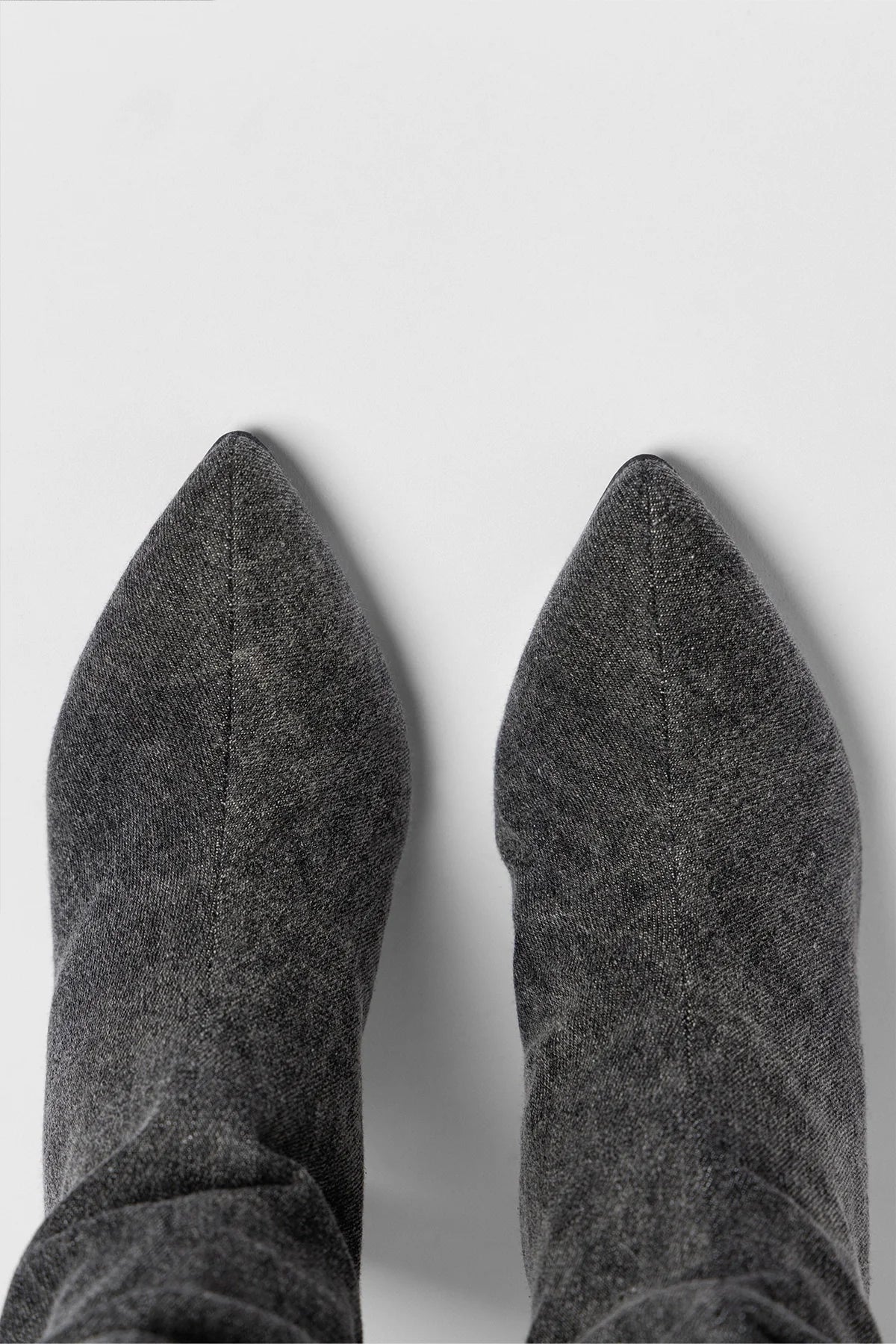 Cindy Slouch Boot Graphite Denim