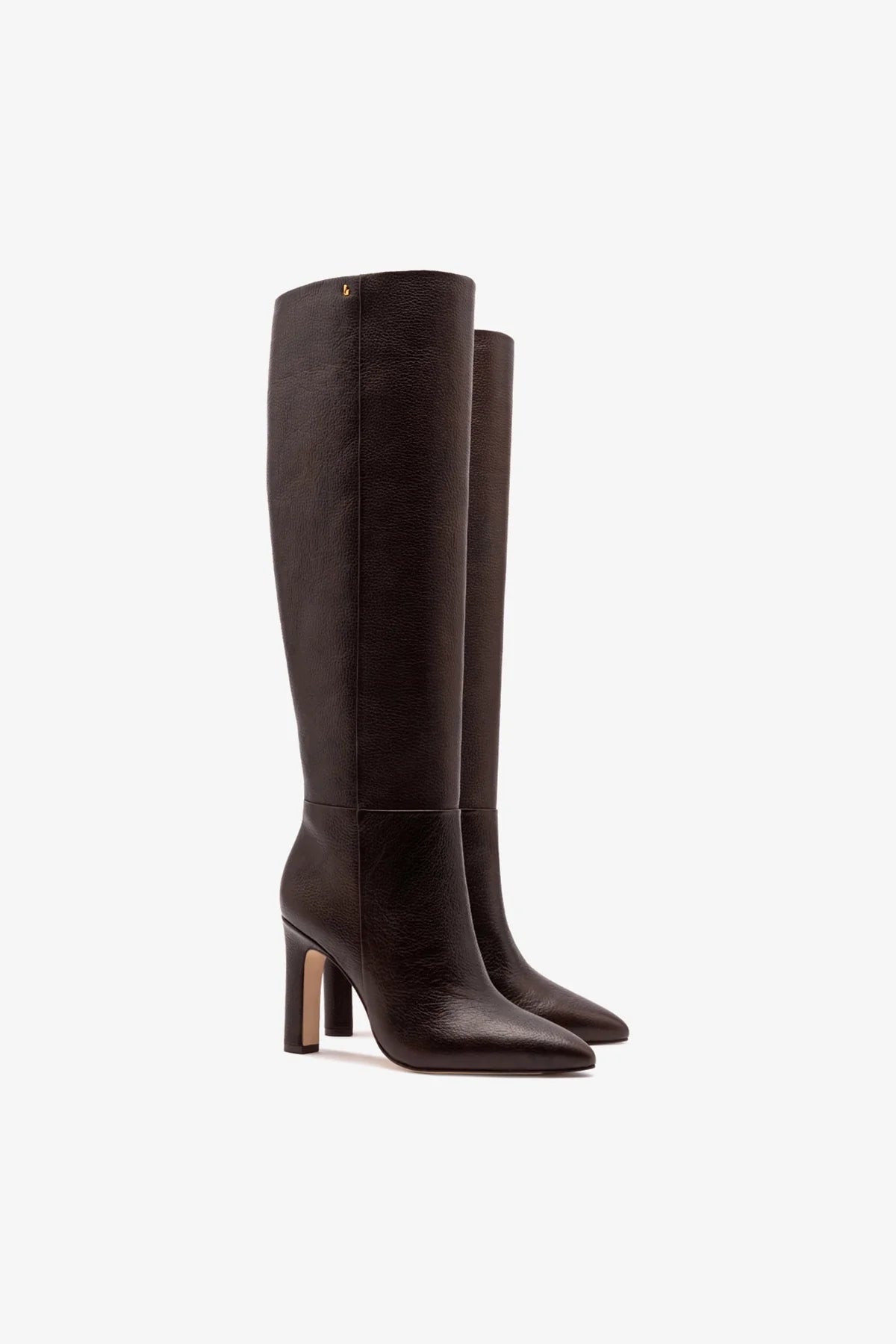 Cindy Hi Boot In Brown Leather