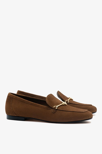 Katherine Loafer Burnt Umber Suede