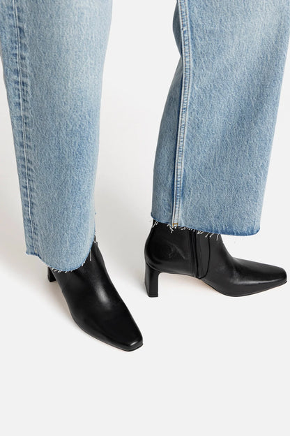 Alexis Bootie In Black Leather