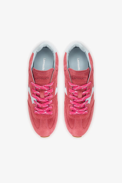 Stella Sneaker In Lampone Suede