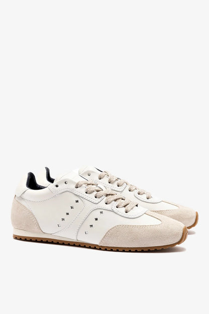 Stella Sneaker In White Leather