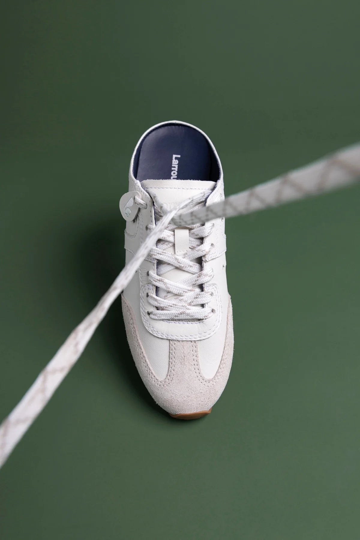 Stella Mule In Grey Suede