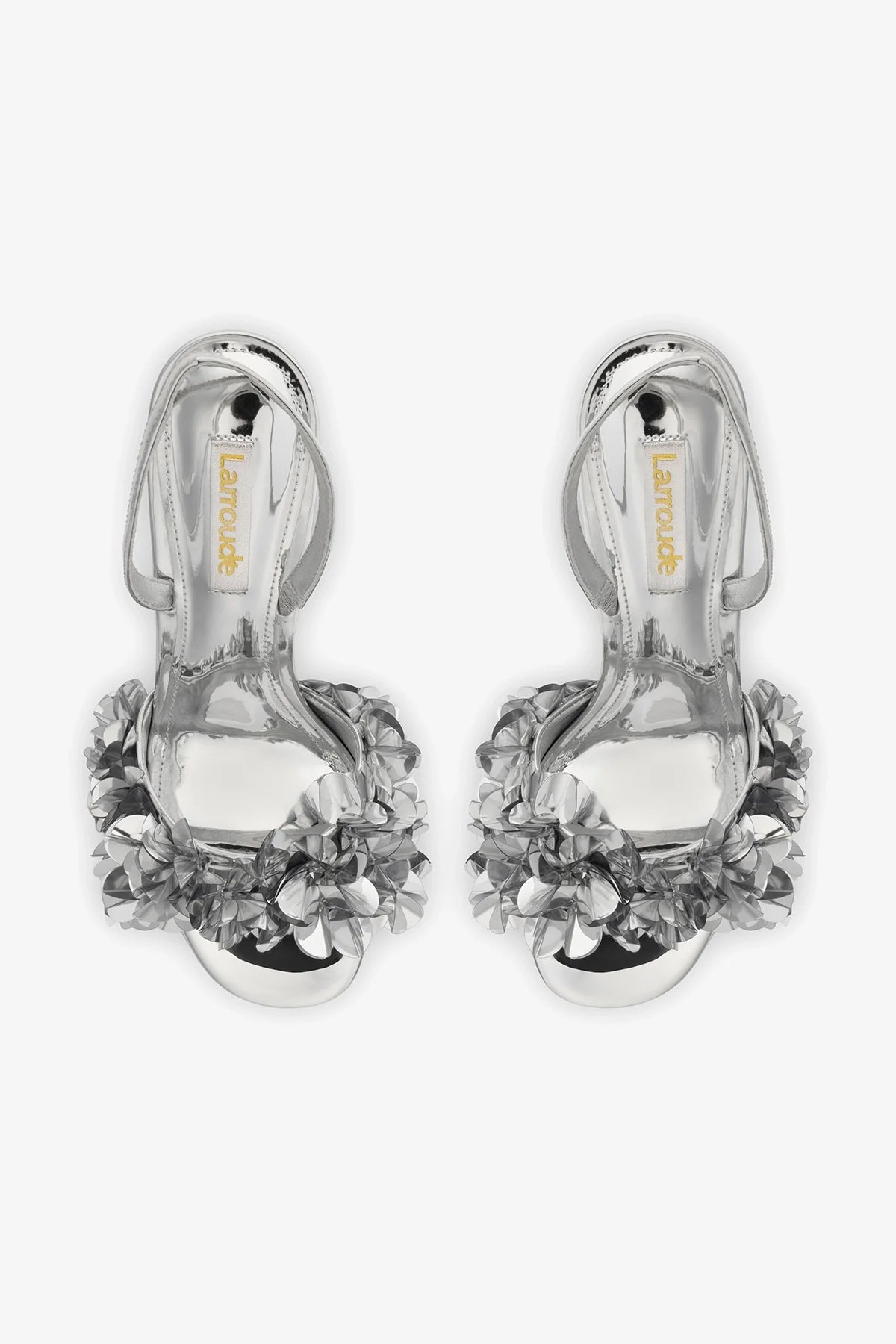 Morgan Sandal In Silver Specchio