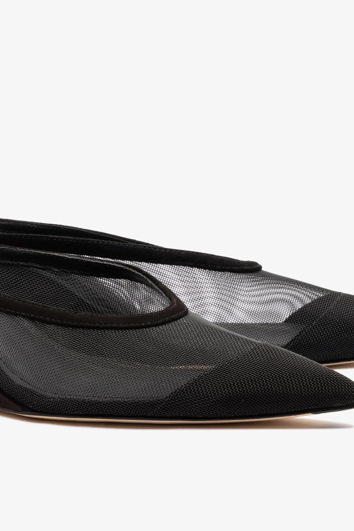 Loulou Mesh Mule Black