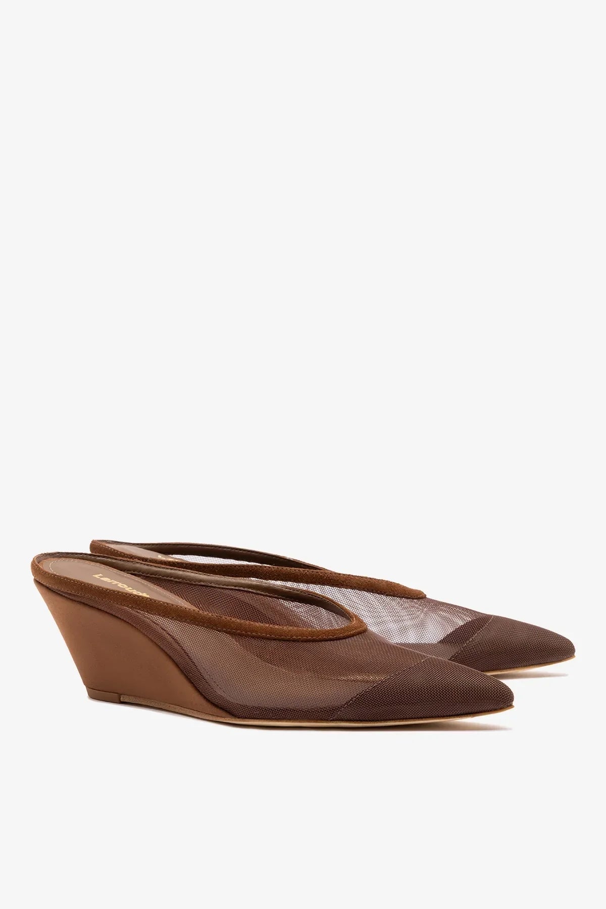 Loulou Mesh Mule Burnt Umber