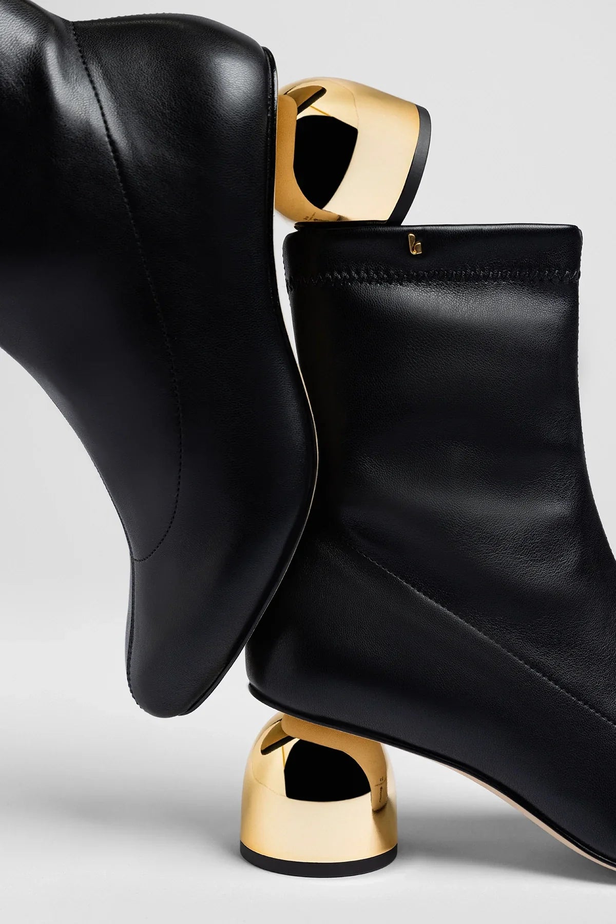 Dew Drop Boot Black Stretch
