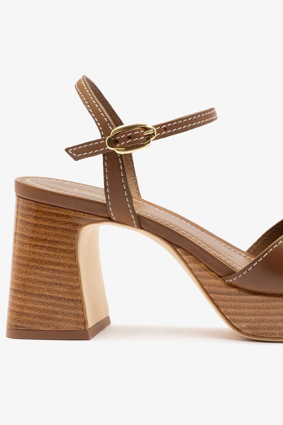 Bianca Low Sandal Caramel Leather