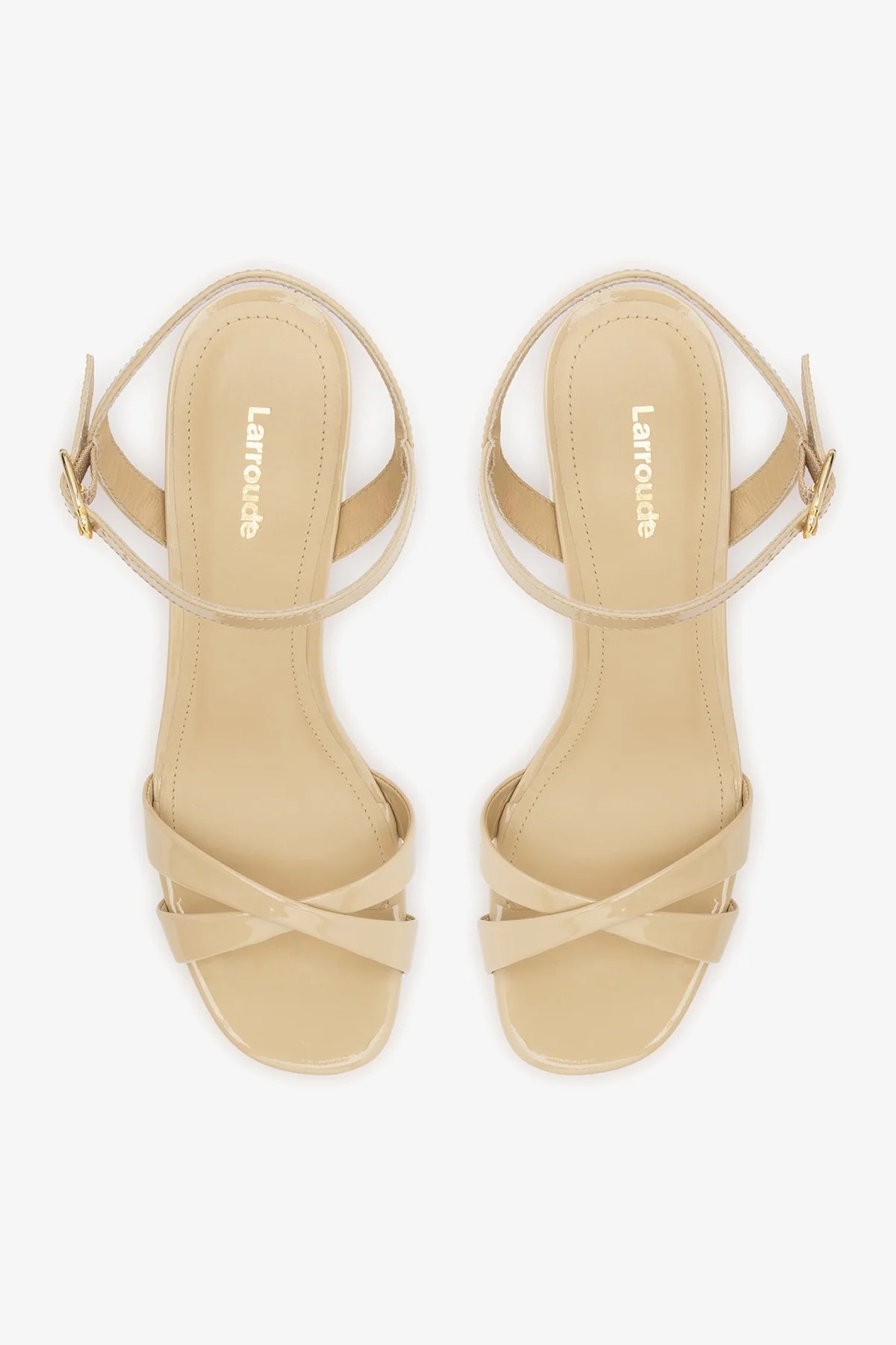 Bianca Low Sandal Sand Patent Leather