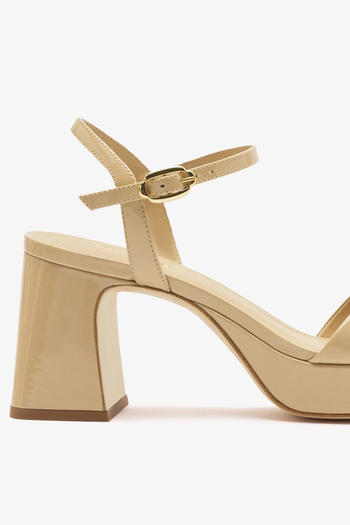 Bianca Low Sandal Sand Patent Leather