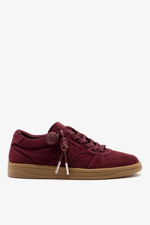 George Sneaker Burgundy Suede